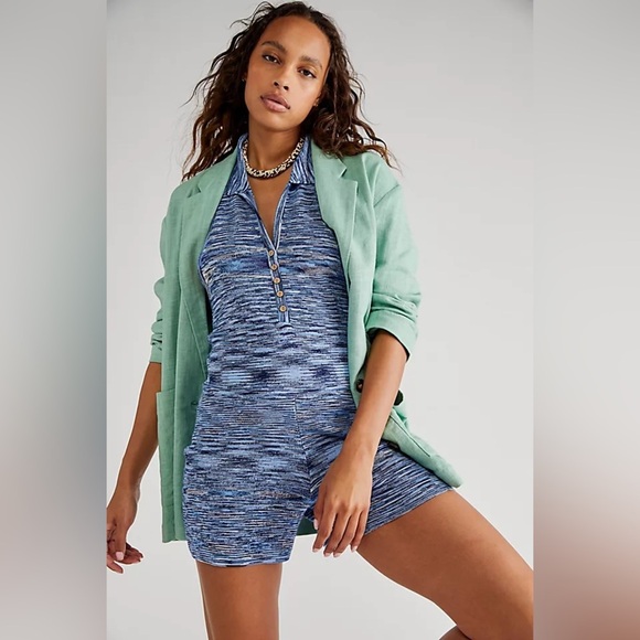 Free People Summer Nights Romper - Picture 1 of 4